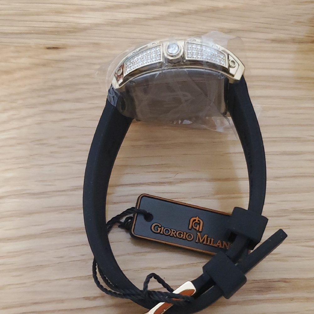 Gold and Silver Diamond Watch - Picture 2 of 6